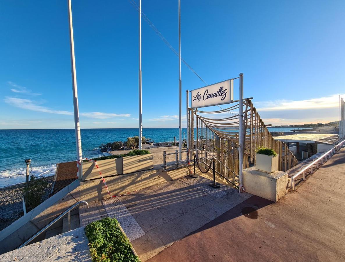 Studio Grande Terrasse A 5 Min De La Mer Ница Екстериор снимка